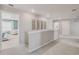 Bright upstairs hallway with neutral carpet and access to the bedrooms at 3285 Belleville Ridge Rd, Elizabeth, CO 80107