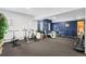 A well-equipped gym with stationary bikes and elliptical machines to allow for easy exercise at 1050 N Corona St # 308, Denver, CO 80218