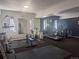 On-site gym featuring fitness equipment, including treadmills and free weights, for residents' convenience at 1050 N Corona St # 308, Denver, CO 80218