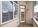 Balcony with a wood deck and view at 341 Granby Way # A, Aurora, CO 80011