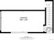Detailed floor plan of the garage level with garage, stairwell and foyer dimensions at 341 Granby Way # A, Aurora, CO 80011