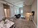 Bright and airy living area with high ceilings, a ceiling fan, and contemporary decor at 615 24Th St # 103, Golden, CO 80401