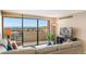 Relax on the balcony while enjoying the stunning city views from your living room at 1020 15Th St # 16A, Denver, CO 80202