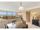 Bright living room featuring large windows with stunning city views at 1020 15Th St # 16A, Denver, CO 80202
