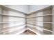 Spacious walk-in pantry with custom shelving for organized storage at 6799 Navajo St, Denver, CO 80221