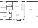 Floor plan of floor two featuring the primary bedroom, kitchen, living room, walk-in closet and garage at 2616 W 134Th Cir, Broomfield, CO 80020