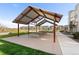 Community pavilion offers covered picnic tables for outdoor gatherings at 12273 Karls Ln, Northglenn, CO 80241