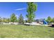 Community park features green space and walking paths, and a playground for  at 6682 Osage St, Denver, CO 80221