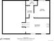 Floorplan showcasing the layout of the basement, laundry room, bathroom, and another room at 814 Glenwood Dr, Lafayette, CO 80026