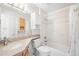 Full bathroom includes a shower and tub combination at 814 Glenwood Dr, Lafayette, CO 80026