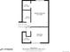 Detailed floorplan showcasing the layout of the primary bedroom, bedroom, bathroom, and walk-in closets at 814 Glenwood Dr, Lafayette, CO 80026