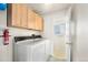 Laundry room with washer and dryer hookups at 814 Glenwood Dr, Lafayette, CO 80026