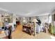 Living room with comfortable seating and hardwood floors at 3164 S Wheeling Way # 306, Aurora, CO 80014