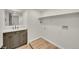 Convenient bathroom with laundry hookups and modern finishes at 6485 S Havana St # A, Englewood, CO 80111