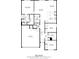 Detailed floor plan showcasing the layout of the home's living spaces, bedrooms, and bathrooms at 14921 W 70Th Ave, Arvada, CO 80007