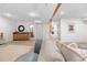 Cozy finished basement featuring a wet bar, neutral colors, and recessed lighting at 6275 Ponderosa Way, Parker, CO 80134