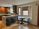 Cozy eat-in kitchen featuring a breakfast nook with large windows for natural light at 1620 Oak Ave, Boulder, CO 80304