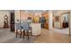 Modern kitchen with stainless steel appliances and an island at 8171 S Catawba Ct, Aurora, CO 80016