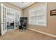 Office space featuring a computer desk, chair, and natural light at 40 Madison St # 203, Denver, CO 80206