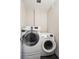Convenient laundry room with modern washer and dryer at 1284 Quitman St, Denver, CO 80204