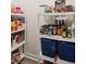 Walk-in pantry featuring ample shelving, ideal for organized storage of kitchen essentials and food items at 1284 Quitman St, Denver, CO 80204