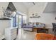 Bright living room with sliding glass doors, comfortable seating, and modern decor creating an inviting atmosphere at 5415 W 16Th Ave, Lakewood, CO 80214