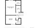 Third floor plan showing layout with primary bedroom, additional bedroom, and bathrooms at 8512 W Star Cir, Littleton, CO 80128