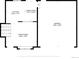 First floor layout featuring the kitchen, dining area, living room, and garage at 8512 W Star Cir, Littleton, CO 80128