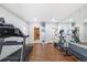 Well-equipped gym area with treadmill, elliptical, and mirrored walls at 2227 Canyon Blvd # 162B, Boulder, CO 80302