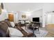 Comfortable living room with neutral tones, stylish decor, a large television, and ample seating at 2227 Canyon Blvd # 162B, Boulder, CO 80302