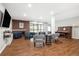 Comfortable lounge area with stylish seating, fireplace, and elegant decor at 2227 Canyon Blvd # 162B, Boulder, CO 80302