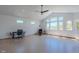 Spacious living room featuring vaulted ceilings, large windows, and scenic views at 548 Coughlin Meadows Rd, Boulder, CO 80302