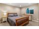 Serene bedroom features neutral walls, carpeted floors, bright light and stylish furniture at 12628 N 3Rd St, Parker, CO 80134