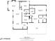 Detailed floor plan of the home, showcasing the layout and room dimensions for easy visualization at 1380 Magnolia St, Denver, CO 80220