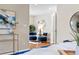 Inviting living room with modern decor, hardwood floors, and stylish furnishings at 1380 Magnolia St, Denver, CO 80220