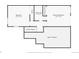 Second floor layout including a bedroom, bathroom, primary bedroom, and open to below at 15323 E Louisiana Ave, Aurora, CO 80017