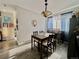 Cozy dining area with modern light fixture at 9852 W 76Th Ave, Arvada, CO 80005