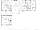 Second and third floor plan featuring a kitchen, living and Gathering rooms, bedrooms, and a garage at 4620 Blackhawk Way, Denver, CO 80239
