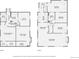 Detailed floor plans showcasing the layout of both floors at 2901 Ames St, Wheat Ridge, CO 80214