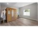 Bright bonus room with hardwood floors and a dry sauna at 11136 Sweet Cicely Dr, Parker, CO 80134