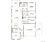 Open-concept floor plan featuring a kitchen, great room, primary bedroom, and 2-car garage at 4598 Boone Cir, Brighton, CO 80601