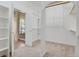 Spacious walk-in closet with shelving and rods at 1975 Wild Star Way, Castle Rock, CO 80104