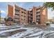 Brick apartment building, 