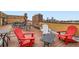 Spacious rooftop deck featuring comfortable seating, outdoor lounging, and city skyline views at 1008 N Corona St # 205, Denver, CO 80218