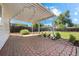 This backyard patio features a pergola at 707 Uvalda St, Aurora, CO 80011
