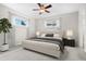 Cozy bedroom with neutral tones, large windows, and a comfortable bed at 707 Uvalda St, Aurora, CO 80011