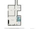 Basement floor plan featuring a recreation room, bathroom, and kitchenette at 7 Elati St, Denver, CO 80223