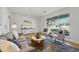 Bright living room featuring hardwood floors, comfortable seating and natural light from a large window at 2975 S Jackson St, Denver, CO 80210