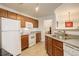 Functional kitchen with a double sink and plenty of cabinet storage at 5723 N Gibralter Way # 205, Aurora, CO 80019
