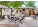 Inviting patio with comfortable seating, a fire pit, and tasteful decor, perfect for enjoying the outdoors at 250 W Midway Blvd, Broomfield, CO 80020